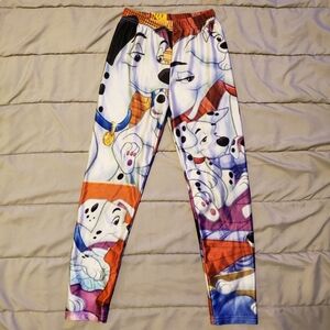 Disney 101 Dalmatians Super Cute Kids Print Leggings XL